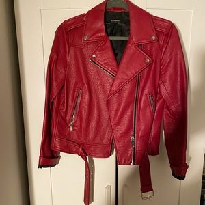 Zara Faux Leather Jacket